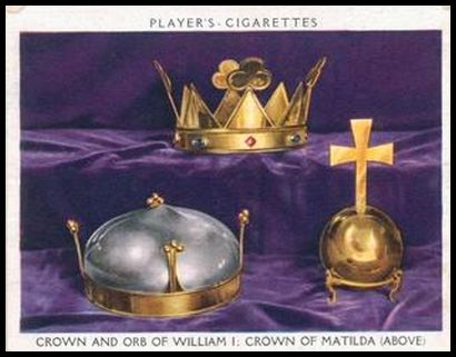1 Crown and Orb of William I and Crown of Queen Matilda